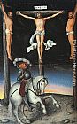 Lucas Cranach the Elder The Crucifixion with the Converted Centurion painting